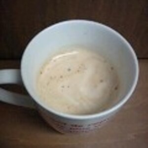 ほんのり甘い　ホイップ＆砂糖漬け生姜　コーヒー